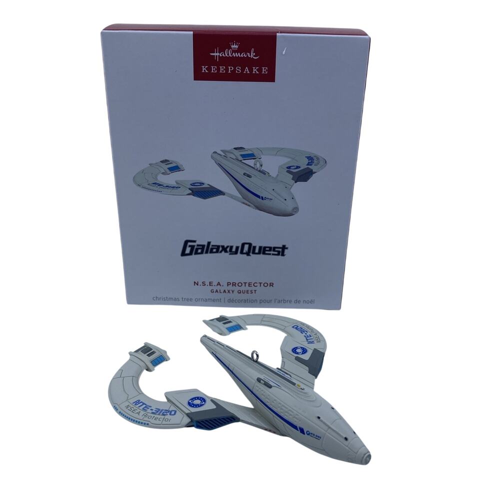 Hallmark Keepsake 2024 Galaxy Quest NSEA Protector Starship Ornament NIB